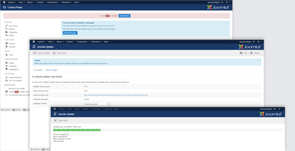 Megjelent a Joomla! 3.8-as kiadása