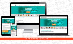 nationalregions.eu - webdesign, webfejlesztés, karbantartás Digital Studio