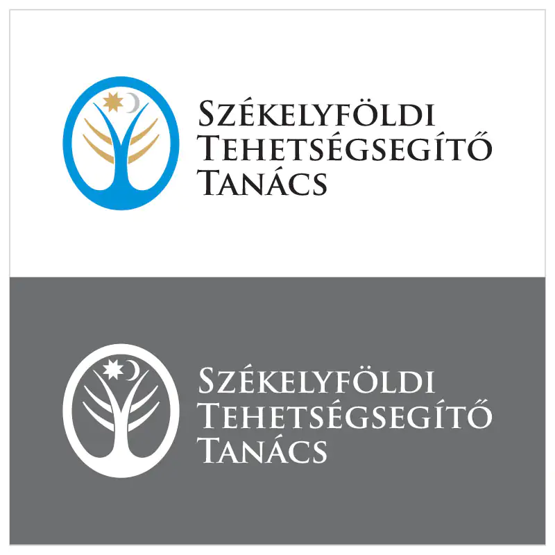 Stratégiai branding és kommunikációs tervezés intézményeknek. Intézményi arculattervezés a Székelyföldi Tehetségsegítő Tanács számára.